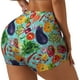 thumbnail image 1 of Fotbe Vegetable (2) Shorts Sin Costuras – Shorts Deportivos de Cintura Alta para Mujer, Elásticos para Gimnasio, Yoga, Running o Ciclismo-XX-Large, 1 of 8