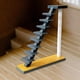 thumbnail image 1 of Muebles de  1:12, modelo de escalera, accesorio de madera, decoración en miniatura, estilo Vintage, muebles de escena DIY, CUTICAT Escaleras de casa de muñecas, 1 of 7
