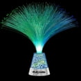 thumbnail image 2 of Playlearn USA Fiber Optic Night Light Mood Lighting Color Changing Crystal Base with Remote, 2 of 5