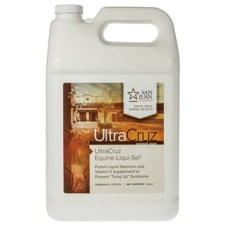 UPC: 0810500023221 | UltraCruz Equine Liqui-Sel Supplement for Horses  1 Gallon