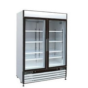 Maxximum 48 Cft Double Glass Door Merchandiser Refrigerator Mxm2-48R