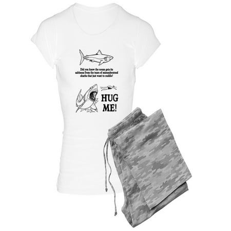 

CafePress - Sharks Need Hugs - Women s Light Pajamas