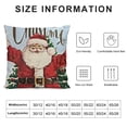thumbnail image 5 of SHANXI Christmas Christmas Decorations Throw Pillowcase Christmas 12x12in, 5 of 5