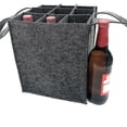 thumbnail image 2 of Bolsa para botellas zhang ming fieltro divisor para 9 botellas picnic Fiesta viaje, 2 of 4