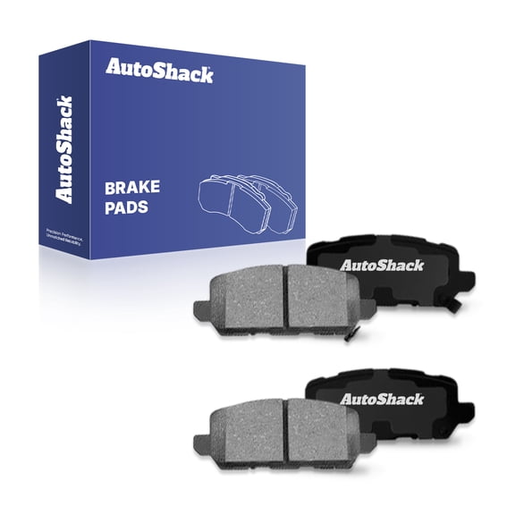 AutoShack 4pcs Rear Ceramic Brake Pad Set Driver and Passenger Side Replacement for 2016 Honda CR-Z 2016-2022 HR-V 1.5L 1.8L AWD FWD SCD1841