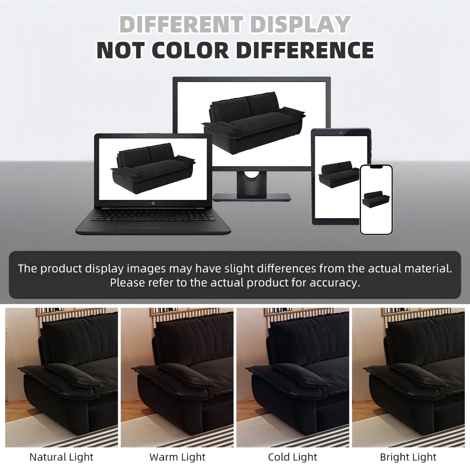 MOONMISS 73.2" Queen Pull Out Sofa Bed,3-in-1 Convertible Sleeper Sofa,Multi-Functional Velvet Couch Bed,Black