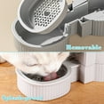 thumbnail image 5 of MERILER Automatic Pet Feeder for Cats and Dogs - Hanging Drinker Bowl for Cages - Ideal Water and Food Solution for Small Animals - Convenient and Mess-Free Feeding Supplies, 5 of 6