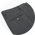 thumbnail image 5 of Men's Three Piece Premium Modern Fit Two Button Suit Charcoal-Gray, 5 of 7