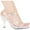 Clear, variant on 4.5" Heel Clear Sandal