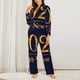 thumbnail image 2 of Balery 2025 Happy New Year 3 Conjunto de Pijama con Estampado para Mujer, Conjunto de Dos Piezas con Manga Larga, Ropa de Dormir Suave con Bolsillos, Pijamas Cómodos-Large, 2 of 7
