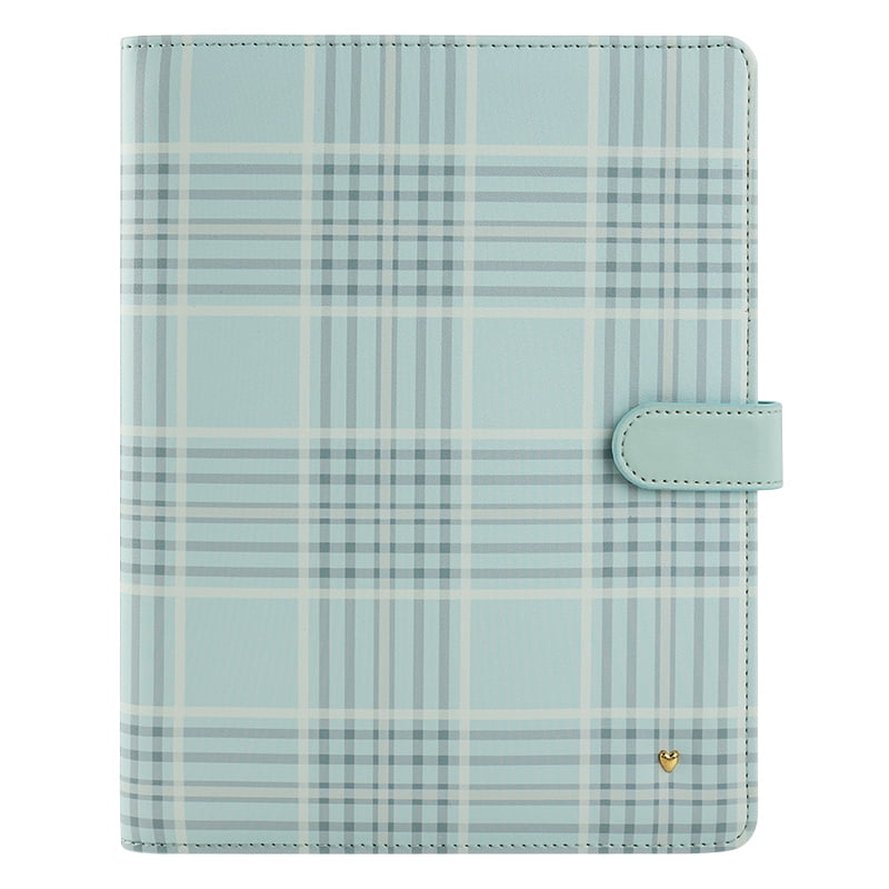 Floral FranklinCovey Classic Planner Love Gingham Farm Simulated Leather Wirebound Cover 