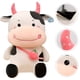 thumbnail image 3 of FELTECHELECTR 1 adorable muñeco de peluche de vaca con forma de buey., 3 of 6