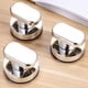 thumbnail image 4 of FOMIYES 4Ud Tirador De Puerta Con Ventosa Plástica Plata Reutilizable Para Cocina Y, 4 of 7