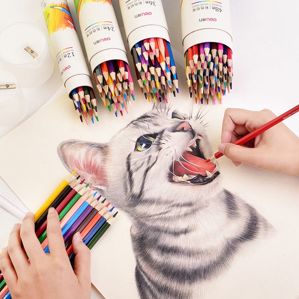 Pens Drawing Tool Pencil Set Marker Sketch Watercolor Marker Brush Colored Pencils