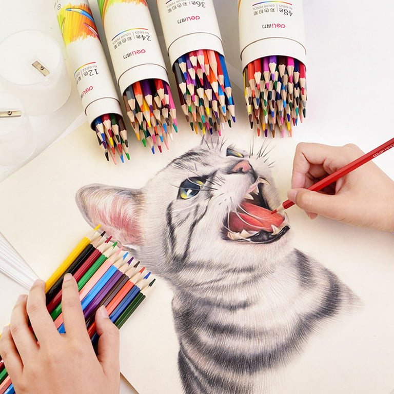 Colored Pencil Drawing Technique: Blending with Solvent