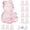 Pink, variant on Gummy Bear Container, 12 PCS Clear Plastic Bear Shaped Candy Boxes for Valentine's Day Gifts, Party Favors & Treat Storage