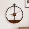 thumbnail image 2 of Rongfmy Style Simple Minimalist Nordic Iron Large Decor 43cm Wall Clock for Entryway Style 4, 2 of 8