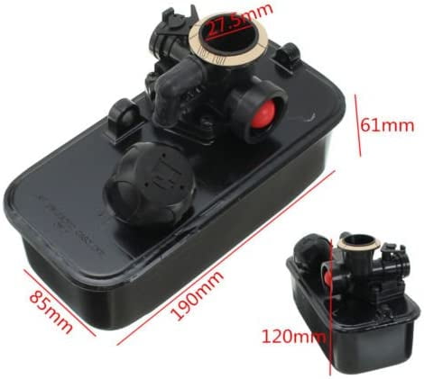 Kids ATV Parts Fuel Gas Tank Carburetor Assembly OEM Approved Lawn Mower Parts