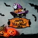 thumbnail image 5 of Cartel Colgante De Madera De Halloween, Placa De Bienvenida Para La Pared Del Salón, Adorno Decorativo Para Colgar., 5 of 5