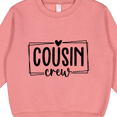 thumbnail image 3 of Inktastic Cousin Crew Toddler Sweatshirt, 3 of 4