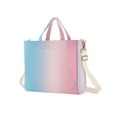 thumbnail image 7 of FORMRS Womens Corduroy Tote Bag Crossbody Shoulder Handbag with Pocket, Light Pink Gradient, 7 of 7