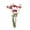 C, variant on Xoxingysm Artificial Flowers 11 Inch Assorted Color Aquarium Plastic Plant Decoration with Ceramic Base 6 Piece, One Artificial Aquatic Plant