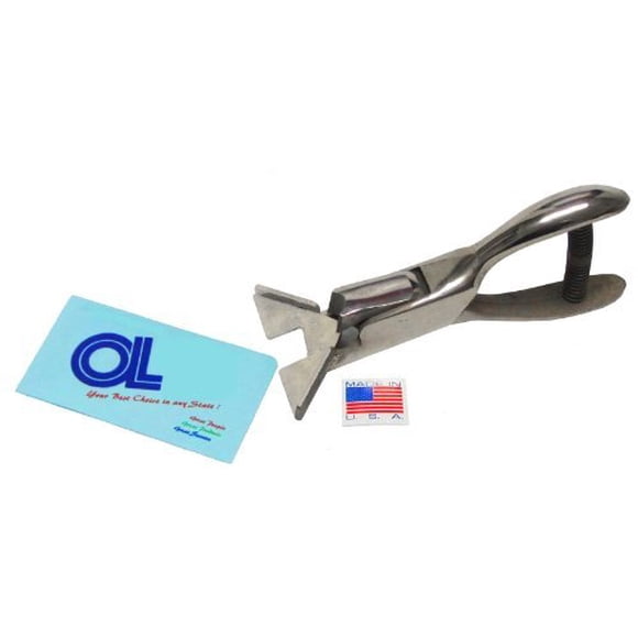 Poinçon d'Angle Arrondi 1/4 Pouce Fabriqué aux États-Unis - Usage Intensif, Modèle : CR4, Magasin d'Outils et de Quincaillerie