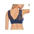 thumbnail image 4 of Women Full Figure Plus Size Lace Bras Rimless Sports Tank Tops, 4 of 11