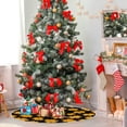 thumbnail image 4 of FMSHPON Autumn BackgroundMaples Leaves Xmas Christmas Tree Skirt Stand Mat for Holiday Party Decoration Indoor Outdoor 36 inches, 4 of 6