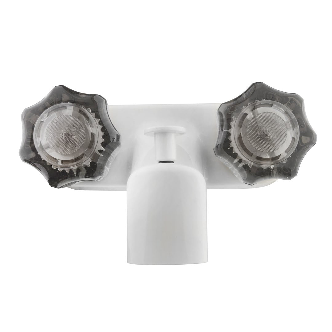 Dura Faucet RV Tub & Shower Diverter Faucet - White