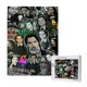 thumbnail image 1 of Rompecabezas de 300, 500 y 1000 piezas de Wednesday Addams, divertido juego familiar, juguetes educativos de madera para niños y niñas, regalo para niños adultos, 1 of 8