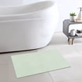 thumbnail image 3 of Mineral Spring Nova Tufted Polyester Bath Rug, Silver Green, 20" x 32", 3 of 7