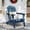 Blue, variant on Hidpriva 1PC Folding Adirondack Chair, HDPE All-Weather Resistant Patio Chair, Oversized Folding Eco-Friendly Chair for Outdoor, Patio, Lawn, Garden, Backyard Deck, Fire Pit, Black