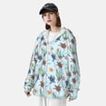 thumbnail image 5 of Daiia Turtle UPF 50+ Sun Protection Hoodie Jacket Lightweight Long Sleeve Sun Shirt for Women Men with Pocket Hiking Outdoor-, 5 of 9