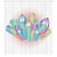 thumbnail image 3 of Ambesonne Amethyst Shower Curtain, Natural Uncut Minerals, 69"Wx84"L, Multicolor, 3 of 3