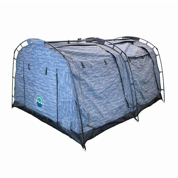 Overland Vehicle Systems Tent 18252530 XD Khumbu Swag; Ground Tent; Sleeps 2 Adults; RIP Stop Material; With WIndows; With 3 Inch Foam Mattress/Stakes/Guy Lines/Carry Bag