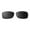 Black - Polarized, variant on Walleva Black Polarized Replacement Lenses for Maui Jim Akau Sunglasses