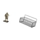 thumbnail image 5 of Figura coleccionable de caballero para escritorio, cesta de almacenamiento colgante de alambre, organizador de resina y hierro, ideal para la oficina,, 5 of 8