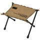 thumbnail image 2 of Taburete plegable con reposapiés, asiento de pesca, taburete portátil, taburete de camping, taburete de pesca para salón, actividades al aire libre, Caqui, 2 of 8