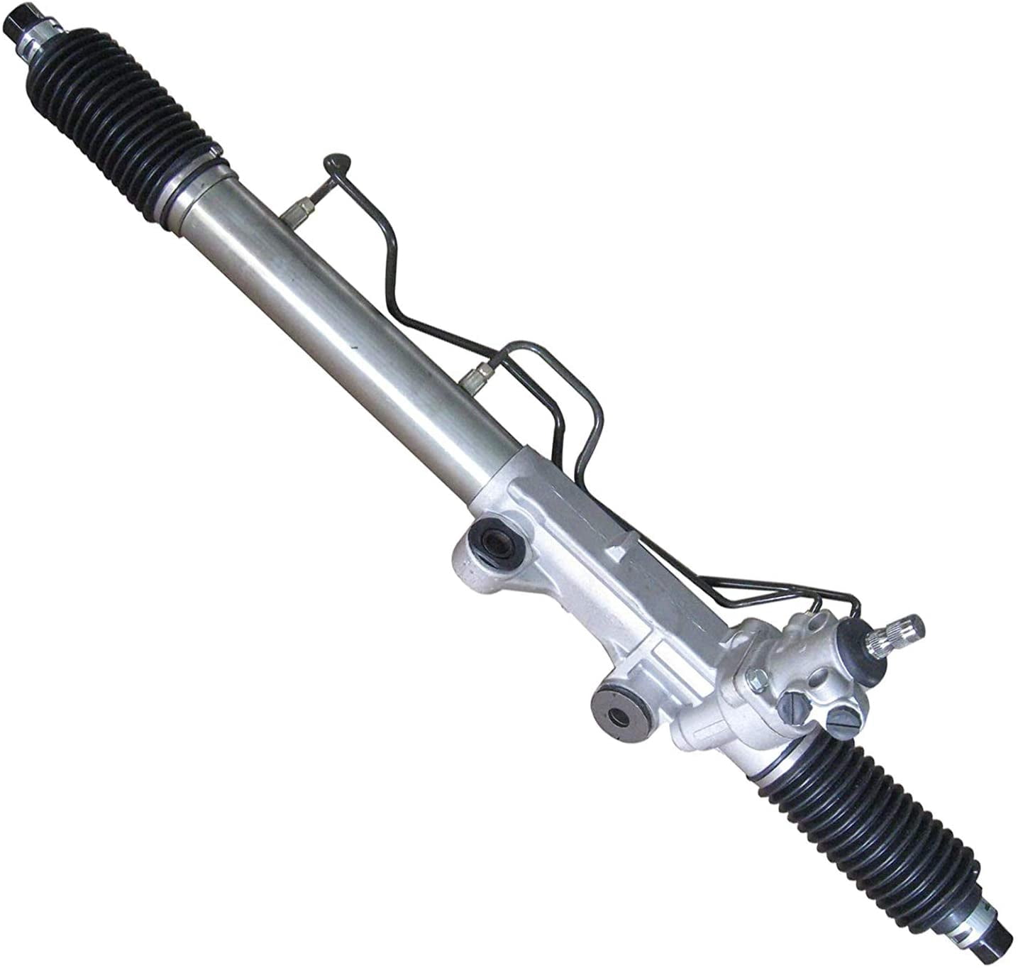 Detroit Axle - Rack & Pinion for 1995-2004 Toyota Tacoma 1996 1997 1998 1999 2000 2001 2002 2003, Complete Front Power Steering Rack and Pinion Assembly, 2 Outer Tie Rod Ends Replacement