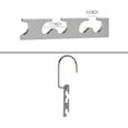 thumbnail image 2 of Piezas de perchas que ahorran espacio, perchas de metal, $ 4 piezas de perchas apilables mágicas, estantes para guardar ropa en armarios, $ perchas de acero inoxidable con 6 orificios, estantes para, 2 of 7
