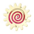 thumbnail image 4 of TISHITA Planche d'Activités pour Enfants Roue Engrenages Jouet Rotatif pour Tout-Petits Formation Parent Rouge, 4 of 6