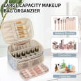thumbnail image 4 of Bolsa de maquillaje OCHEAL Organizador multifuncional grande y compacto, 4 of 9