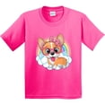 thumbnail image 3 of Inktastic Corgi Dog Lover Rainbow Youth T-Shirt, 3 of 5