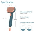 thumbnail image 6 of aumuca Dog and Cat Grooming Brush for Shedding, Removes Loose Fur from Long or Short Haired Pets, 6 of 9