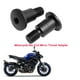 thumbnail image 4 of Sidaley Adaptador de rosca para espejo de extremo de barra de motocicleta, enchufe de manillar, 2 uds., 1 par Accesorios para motos, 4 of 6