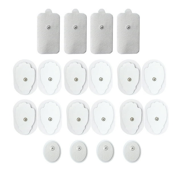 Lámina de electrodos de fisioterapia autoadhesiva cuadrada ovalada en forma de palma de 3 * 4 cm 4,5 * 7,5 cm 5 * 5 cm 5 * 9 cm