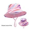 thumbnail image 3 of NIEWTR Outdoor Sun Hat Children Bucket Hat Comfortable Sun Shading Breathable Stylish Cartoon Print, 3 of 4