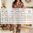 thumbnail image 3 of successthop Christmas Pjs Women Merry 2 Piece Tree Long Sleeve Party Reindeer Shirts Gifts Pants Holiday Loungewear, 3 of 6