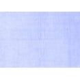 thumbnail image 1 of Ahgly Company Indoor Rectangle Solid Blue Modern Area Rugs, 5' x 8', 1 of 4